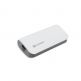 Platinet Power Bank Leather 5200 mAh - външна батерия с 2 USB изходa за таблети и смартфони (бял) thumbnail 2