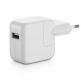 Apple 12W USB Power Adapter - оригинално захранване за iPad, iPhone, iPod (EU стандарт) (bulk) thumbnail