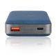 4smarts Inductive Power Bank VoltHub Ultimate 10000 mAh - външна батерия с USB-C изход с възможност за безжично зареждане и технология за бързо зареждане (син-сив) thumbnail 4