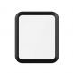 Griffin Survivor Tempered Glass Screen Protector - калено стъклено защитно покритие с извити ръбове за целия дисплея на Apple Watch Series 3/2/1 42 mm (черен-прозрачен) thumbnail 2