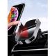 Baseus Rock Solid Wireless Charger Car Mount - поставка за радиатора на кола с безжично зареждане за Qi съвместими смартфони (черен) thumbnail 10