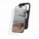 Най-висок клас стъклено защитно покритие за външния дисплей на iPhone 16 Pro Max - Urban Armor Gear Glass Shield Screen Protector (черен-прозрачен) thumbnail 2