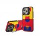 Хибриден удароустойчив кейс с MagSafe за iPhone 16 Pro Max - FC Barcelona Official Magnetic Hybrid Case (жълт-червен) thumbnail