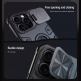 Хибриден удароустойчив кейс с пръстен против изпускане за iPhone 16 Pro Max - Nillkin Armor Prop Magnetic With Stand (черен) thumbnail 7