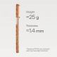 Кевларен кейс с MagSafe за iPhone 16 Pro Max - Pitaka Happiness Rides Amber Edge Ultra Slim Aramid Fiber Case thumbnail 4