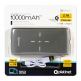 Platinet Power Bank 10000 mAh QI Wireless Charging - външна батерия с безжично зареждане, USB изходa и USB-C порт за таблети и смартфони (сив) thumbnail 6