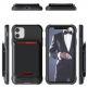 Ghostek Exec 4 Case - удароустойчив кейс с отделение за карти за iPhone 11 (черен) thumbnail 2