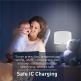 Macally Table LED Table Lamp - настолна LED лампа с Qi безжично зареждане х USB-A изход за зареждане на мобилни устройства thumbnail 2