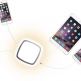 Macally Nightstand LED Light - настолна LED лампа с 4 х USB-A изхода за зареждане на мобилни устройства thumbnail 7