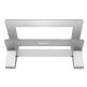 Macally Vertical Laptop Stand - вертикална стоманена поставка за MacBook и лаптопи (сребрист) thumbnail 7