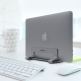 Macally Vertical Laptop Stand - вертикална стоманена поставка за MacBook и лаптопи (тъмносив)  thumbnail 7