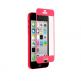 QDOS Colour Match - качествено защитно покритие за iPhone 5, iPhone 5S, iPhone 5C (розов) thumbnail