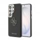 Дизайнерски кожен кейс за Samsung Galaxy S26 Ultra - Guess PU 4G Resin Metal Logo Leather Hard Case (черен) thumbnail