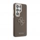 Дизайнерски кожен кейс за Samsung Galaxy S26 Ultra - Guess PU 4G Resin Metal Logo Leather Hard Case (кафяв) thumbnail 5