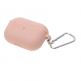 4smarts Silicone Case with Carabiner for Apple AirPods Pro - силиконов калъф с карабинер за Apple Airpods Pro (розов) thumbnail