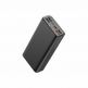 Външна батерия 26800 mAh с 4xUSB и 2xUSB-C изходи за зареждане на смартфони и таблети - Baseus Ambilight Power Bank 65W with Digital Display Quick Charge (черен) thumbnail 3