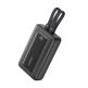 Външна батерия с вградени USB-C кабели и USB-C, USB-A портове и технология за бързо зареждане - Anker Zolo Power Bank 45W 20000 mAh (черен) thumbnail