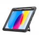 Удароустойчив калъф за iPad 10 (2022), iPad 11 (2025) - 4smarts Rugged Tablet Case Grip (черен) thumbnail 2