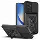 Хибриден удароустойчив кейс с пръстен против изпускане за Samsung Galaxy A34 5G - Tech-Protect CamShield Pro Hard Case (черен) thumbnail