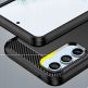 Тънък силиконов (TPU) калъф за Samsung Galaxy A34 5G - Tech-Protect Carbon Flexible TPU Case (черен) thumbnail 3