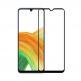 Обхващащо и ръбовете стъклено защитно покритие за дисплея на Samsung Galaxy A33 5G - Premium Full Glue 5D Tempered Glass (черен) thumbnail 2
