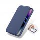 Удароустойчив хибриден кожен кейс с отделение за карти и MagSafe за iPhone 15 Pro Max - Dux Ducis Skin X Pro Magnetic Wallet Case (син-прозрачен) thumbnail 7