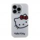 Дизайнерски силиконов кейс за iPhone 15 Pro - Hello Kitty IML Head Logo Case (бял) thumbnail 3