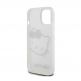 Дизайнерски силиконов кейс за iPhone 15 - Hello Kitty IML Head Logo Case (бял) thumbnail 6