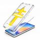 Калено стъклено защитно покритие за дисплея на Samsung Galaxy A33 - Mobile Origin Screen Guard Tempered Glass (прозрачен) thumbnail 7