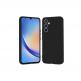 Тънък силиконов (TPU) калъф за Samsung Galaxy A24 - 4smarts Cupertino Silicone Case (черен) thumbnail 2
