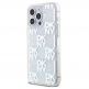 Дизайнерски кейс с висока защита за iPhone 15 Pro Max - DKNY Liquid Glitter Checkered Pattern Case (прозрачен) thumbnail 3