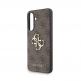 Дизайнерски кожен кейс за Samsung Galaxy A36 - Guess PU 4G Metal Logo Leather Hard Case (кафяв) thumbnail 4