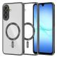 Тънък силиконов (TPU) калъф с MagSafe за Samsung Galaxy A17 5G, Galaxy A17 4G - Techsuit Luxury Crystal MagSafe Case (черен-прозрачен) thumbnail