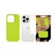 Силиконов калъф с MagSafe за iPhone 15 Pro - Tactical MagForce Velvet Smoothie Cover (зелен) thumbnail 4