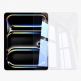 Калено стъклено защитно покритие за дисплея на iPad Pro 11 (2024) - Baseus Crystal Anti Blue Light Tempered Glass Screen Protector (P40012000201-00) (прозрачен) thumbnail