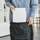 Магнитен полиуретанов кейс с поставка за iPad Pro 11 (2024) - Pitaka MagEZ Folio 2 Case (бял) thumbnail 5