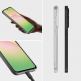 Тънък поликарбонатов кейс и стъклено защитно покритие за дисплея на Samsung Galaxy A37 5G - 4smarts 360° Protection Set (прозрачен) thumbnail 4