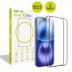 2 броя калени стъклени защитни покрития за дисплея на iPhone 16, iPhone 15 - Mobile Origin EasyGlass Full Cover Tempered Glass 2 Pack (черен-прозрачен) thumbnail