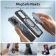 Хибриден удароустойчив кейс с MagSafe за iPhone 15 Pro - ESR Air Armor HaloLock MagSafe Case (черен-мат) thumbnail 5