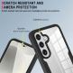 Удароустойчив хибриден кейс с вграден протектор за дисплея за Samsung Galaxy A57 5G - Techsuit ColorVerse 360 Protective Hybrid Case (черен-прозрачен) thumbnail 3