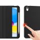 Термополиуретанов (TPU) кейс и поставка за iPad 10 (2022), iPad 11 (2025) - Techsuit Flex Trifold Case (черен) thumbnail 3