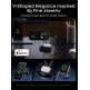 Преносима тройна поставка (пад) за безжично зареждане за iPhone с MagSafe, Apple Watch, AirPods - Anker Wireless Prime 3 in 1 MagCo AirCool 25W thumbnail 3