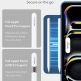 Магнитен полиуретанов калъф с поставка за iPad Pro 11 (2024), iPad Pro 11 (2025) - ESR Rebound Magnetic Case (тъмносин) thumbnail 2