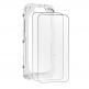 2 броя калени стъклени защитни покрития за дисплея на iPhone 16, iPhone 15 - Mobile Origin EasyGlass Full Cover Tempered Glass Pack With Applicator (черен-прозрачен) thumbnail 2