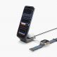 Двойна поставка (пад) за безжично зареждане за iPhone с Magsafe и AirPods - Spigen Essential Qi2.2 2-in-1 Foldable Wireless Charger 35W (черен) thumbnail 5