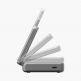 Двойна поставка (пад) за безжично зареждане за iPhone с Magsafe и AirPods - Spigen Essential Qi2.2 2-in-1 Foldable Wireless Charger 35W (черен) thumbnail 6