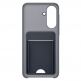 Оригинален силиконов кейс с джоб за кредитна карта за Samsung Galaxy A37 5G - Samsung Card Slot Cover EF-OA376TBEGWW (черен) thumbnail 3
