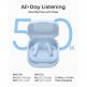 Безжични блутут слушалки с кейс за мобилни устройства - Anker Soundcore R60i NC TWS Earphones (син) thumbnail 4