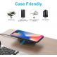 TeckNet EWC01030BA01 Wireless Charger - поставка (пад) за безжично зареждане с технология за бързо зареждане (10W) за Qi съвместими устройства (черен) thumbnail 3