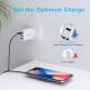 TeckNet EWC01030BA01 Wireless Charger - поставка (пад) за безжично зареждане с технология за бързо зареждане (10W) за Qi съвместими устройства (черен) thumbnail 4